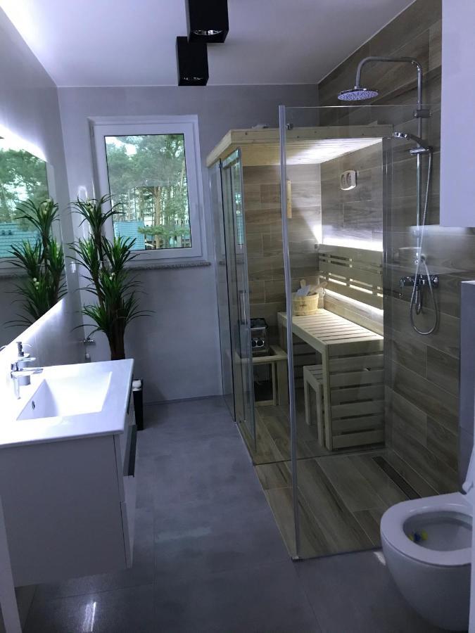 Dziwnowek Sloneczne Tarasy Emimar - Private Sauna Bagian luar foto